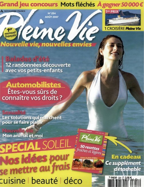  featured on the Pleine Vie cover from August 2007