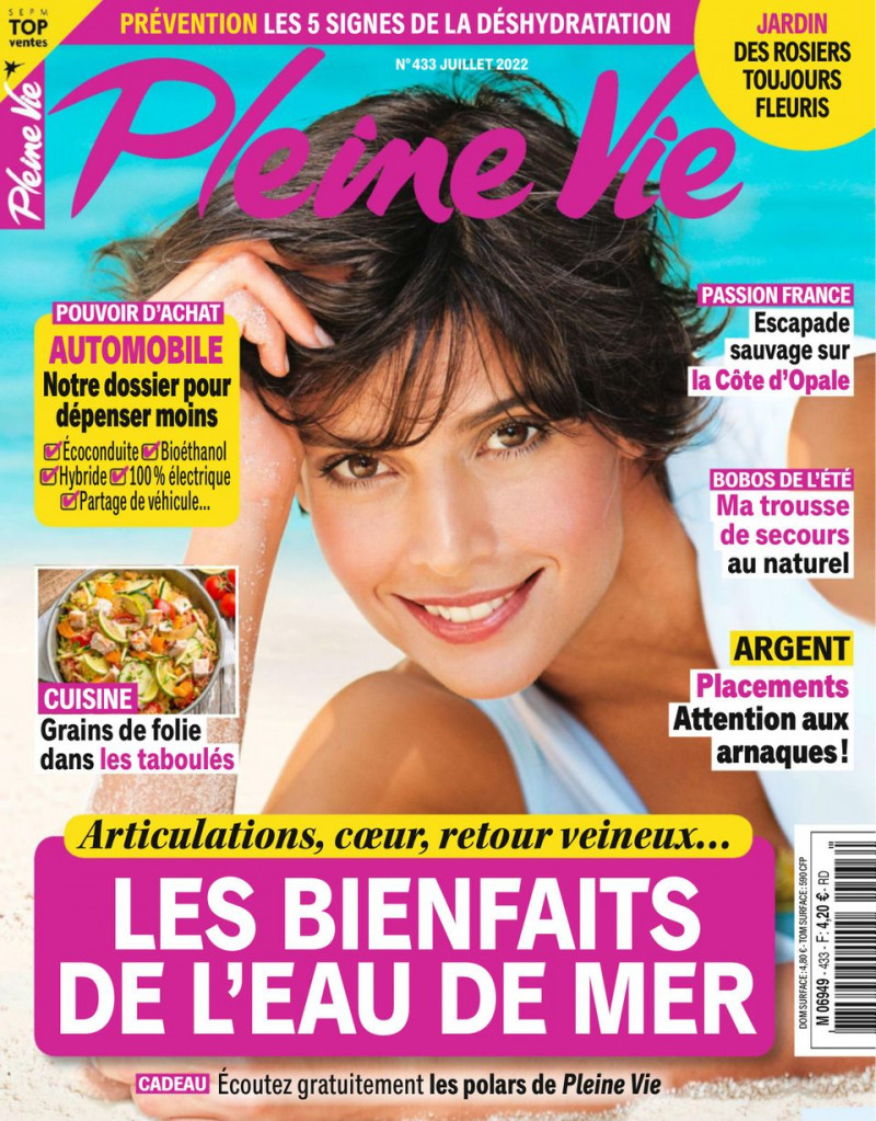 Maria Bailey featured on the Pleine Vie cover from July 2022