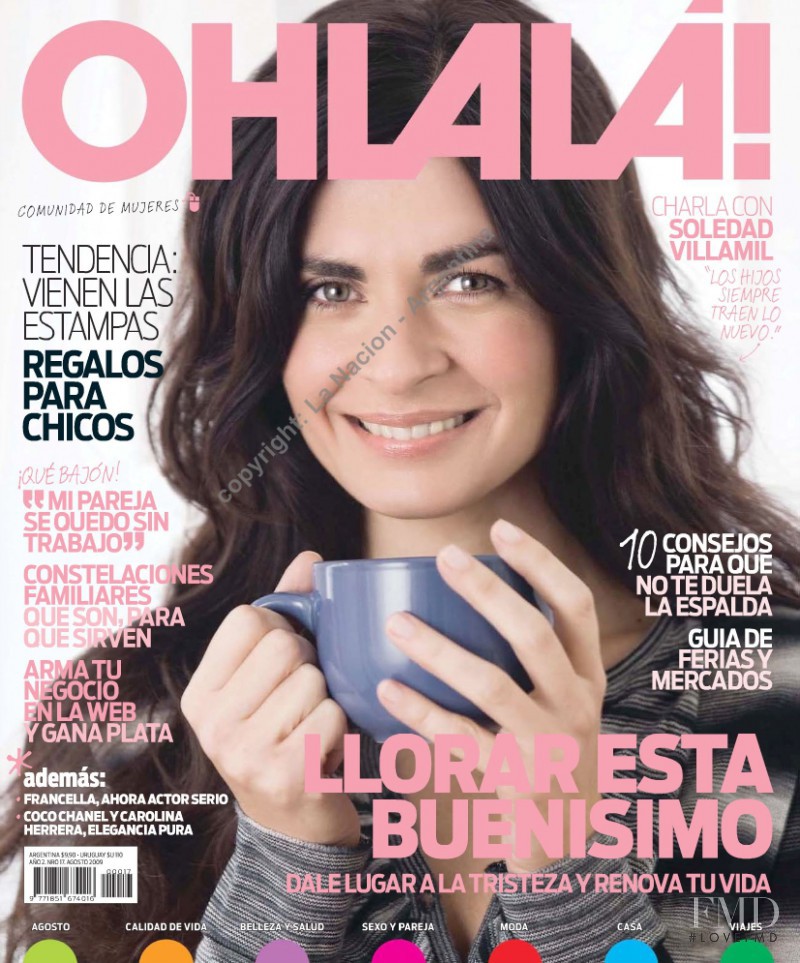  featured on the OHLALÀ! cover from August 2009