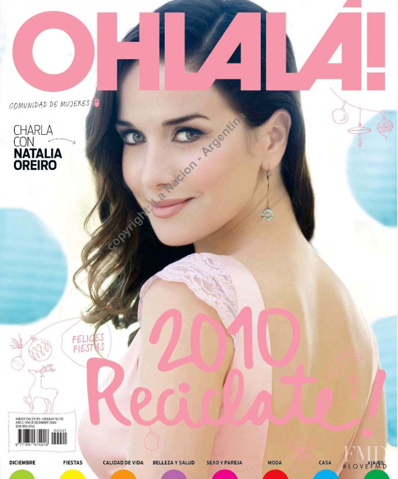  featured on the OHLALÀ! cover from December 2009