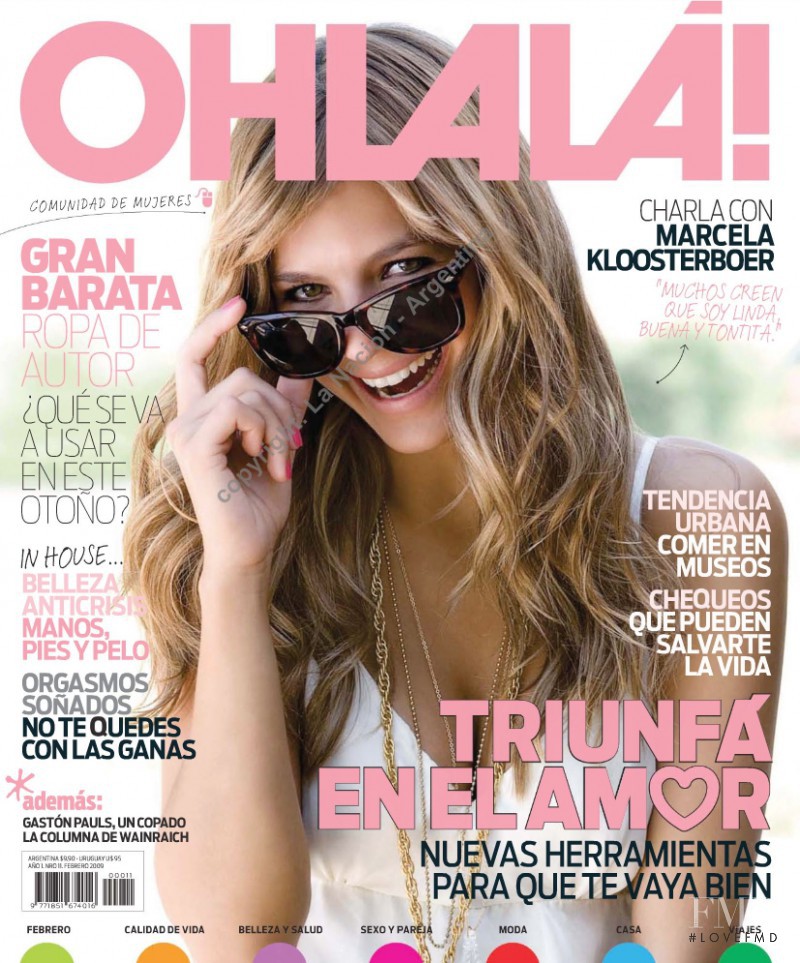  featured on the OHLALÀ! cover from February 2009