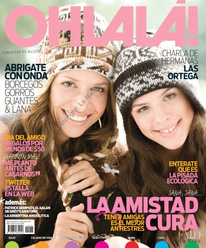  featured on the OHLALÀ! cover from July 2009