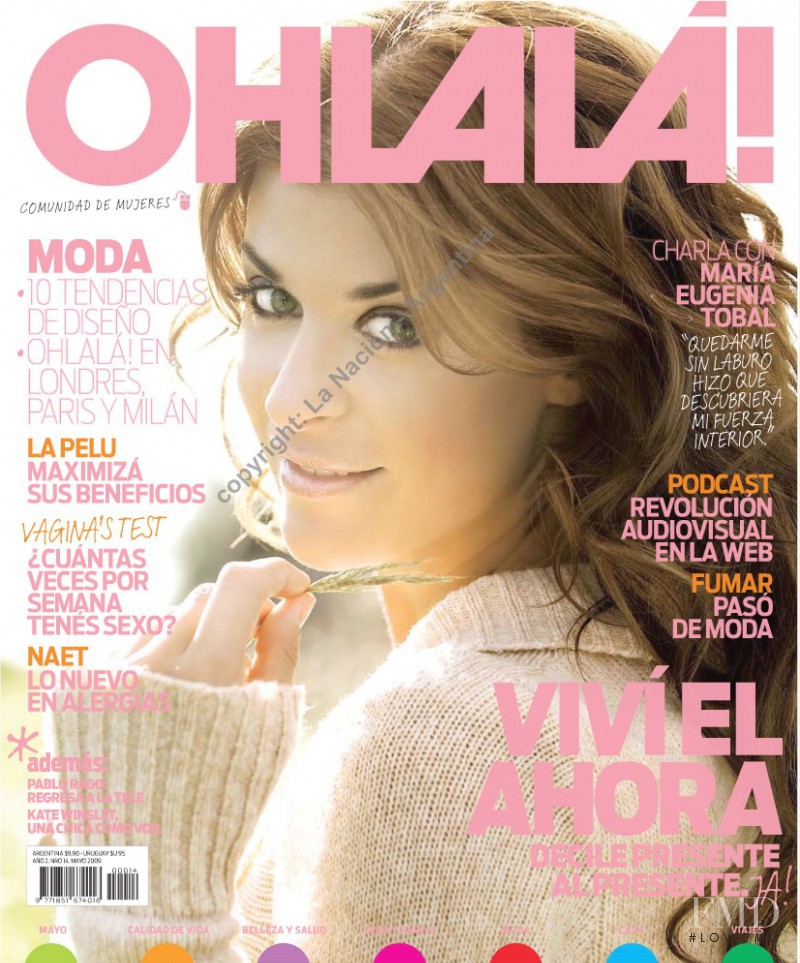  featured on the OHLALÀ! cover from May 2009