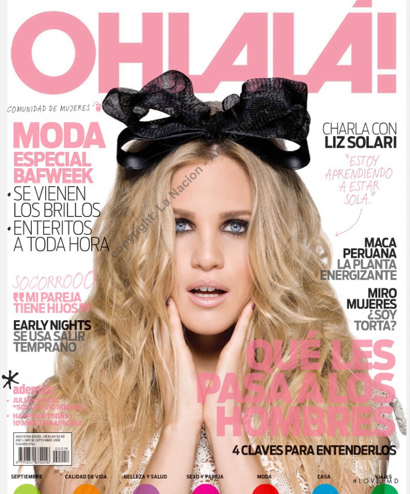  featured on the OHLALÀ! cover from September 2009