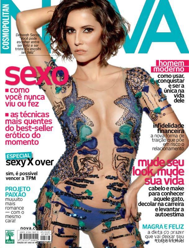 Deborah Secco featured on the nova cover from August 2012