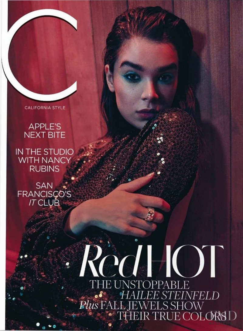 Hailee Steinfeld featured on the C California Style cover from November 2018