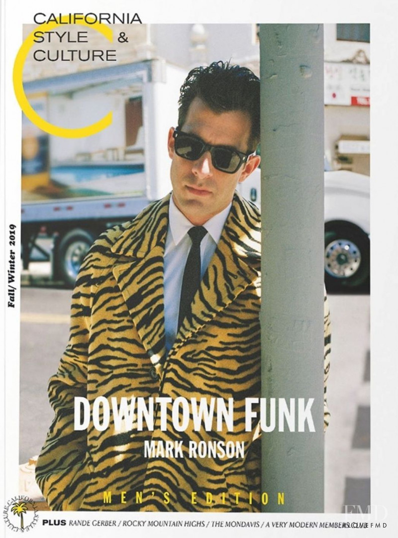 Mark Ronson featured on the C California Style cover from October 2019