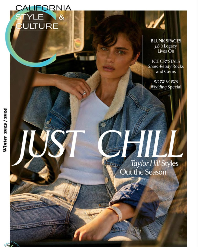 Taylor Hill featured on the C California Style cover from September 2023