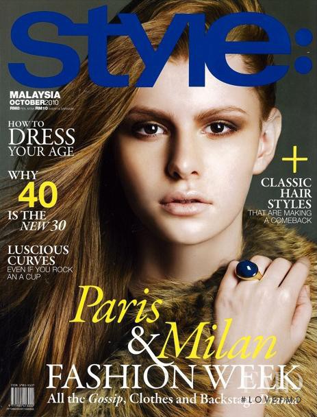 Sarra Smirnova featured on the Style: Malaysia cover from October 2010
