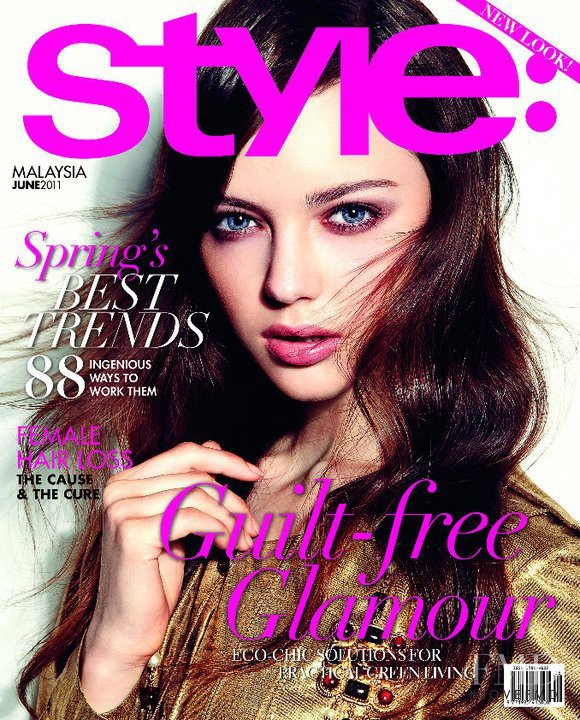 Ksenia Vasylchenko featured on the Style: Malaysia cover from June 2011