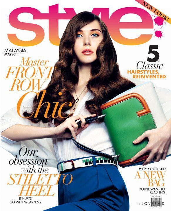 Sofia Lomyga featured on the Style: Malaysia cover from May 2011