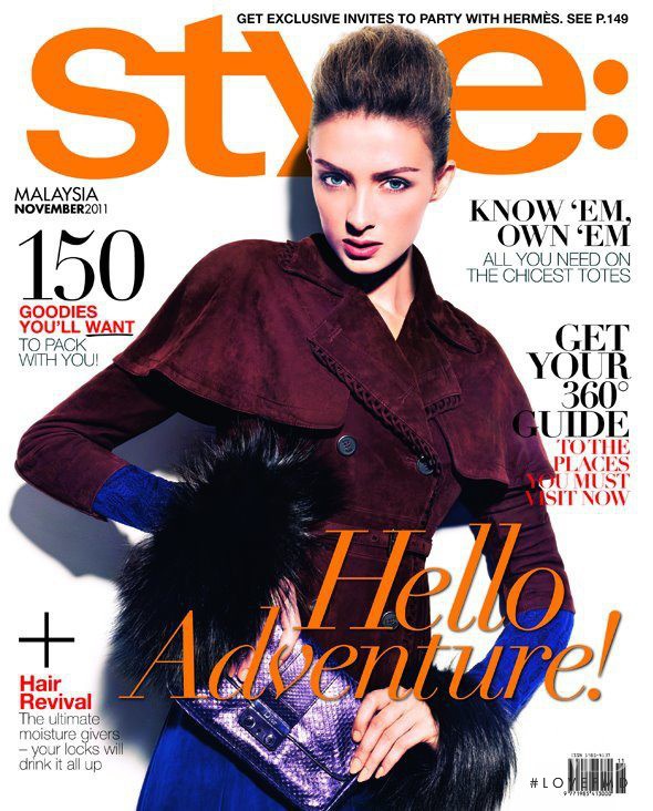Helen George featured on the Style: Malaysia cover from November 2011