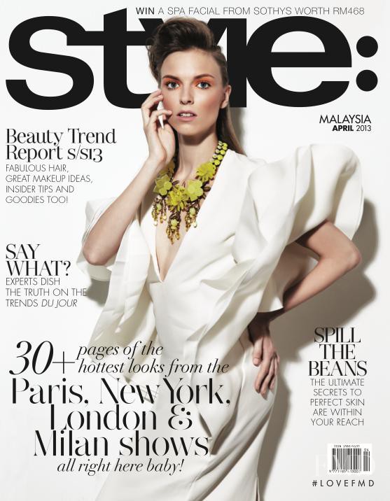  featured on the Style: Malaysia cover from April 2013