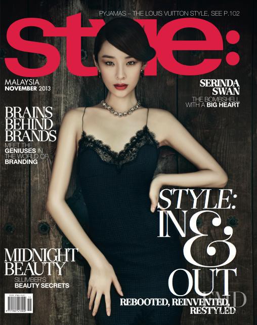 Serinda Swan featured on the Style: Malaysia cover from November 2013