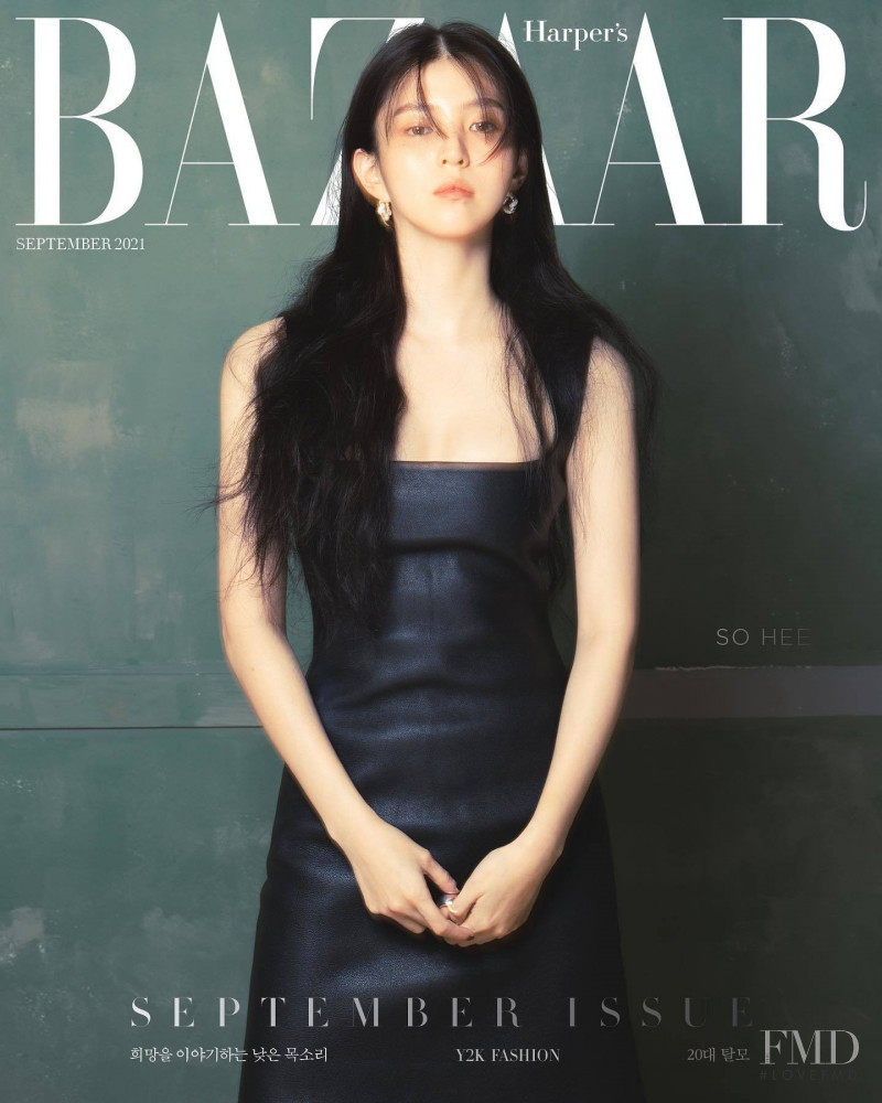  featured on the Harper\'s Bazaar Korea cover from September 2021