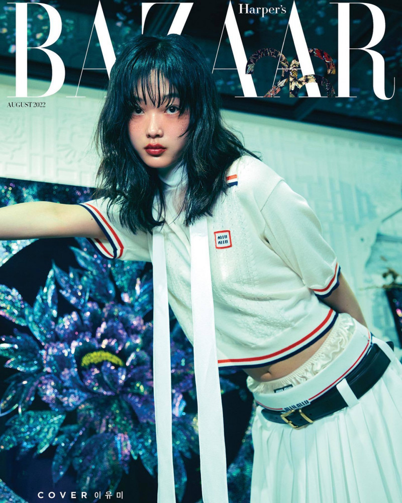  featured on the Harper\'s Bazaar Korea cover from August 2022