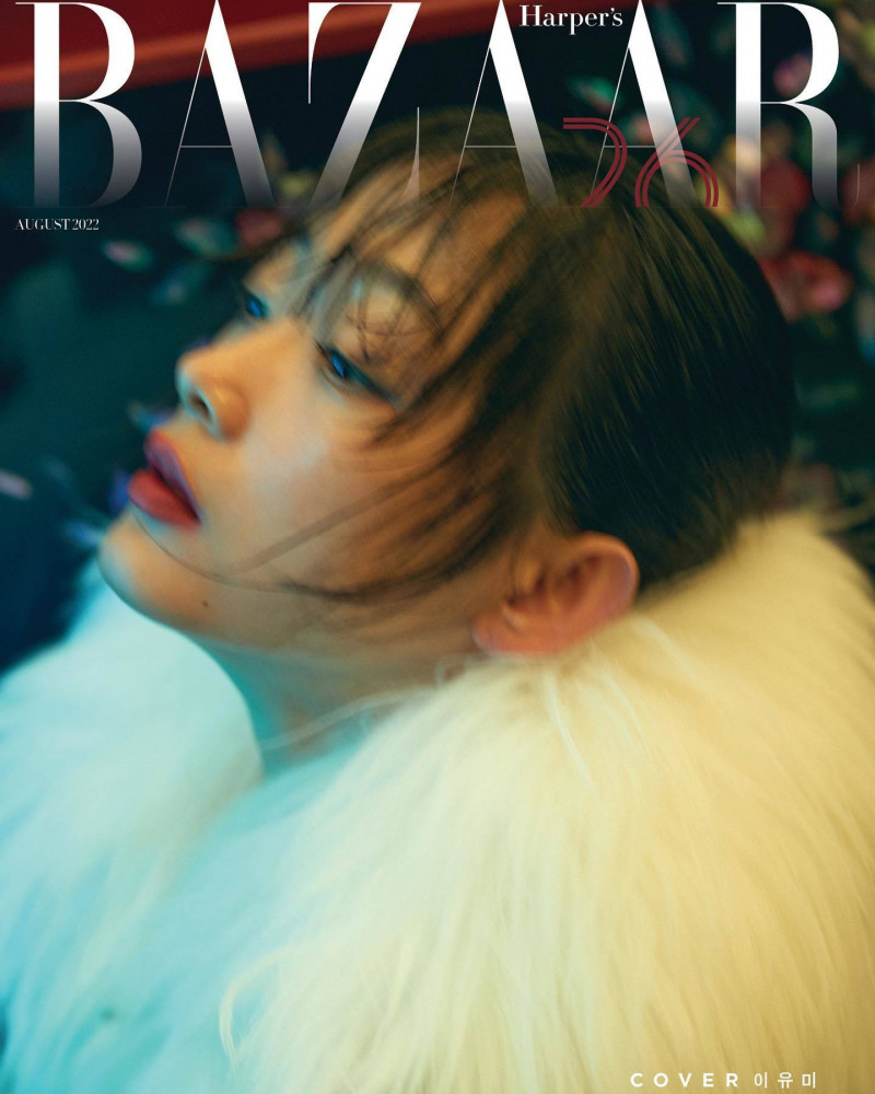  featured on the Harper\'s Bazaar Korea cover from August 2022