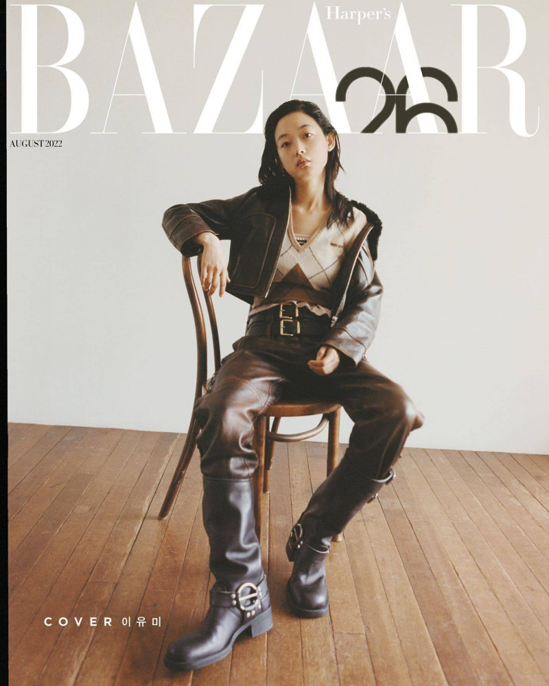  featured on the Harper\'s Bazaar Korea cover from August 2022