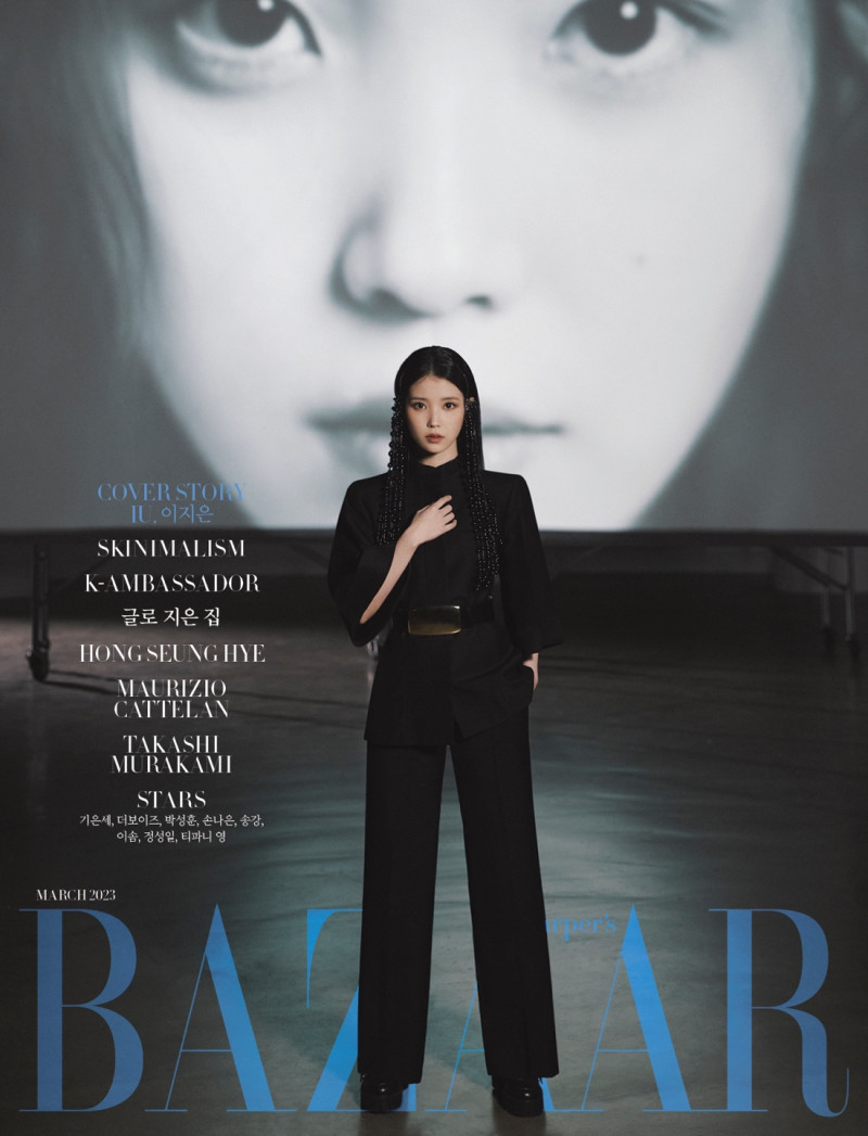  featured on the Harper\'s Bazaar Korea cover from March 2023
