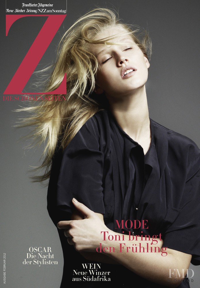 Toni Garrn featured on the Z - Germany cover from February 2012