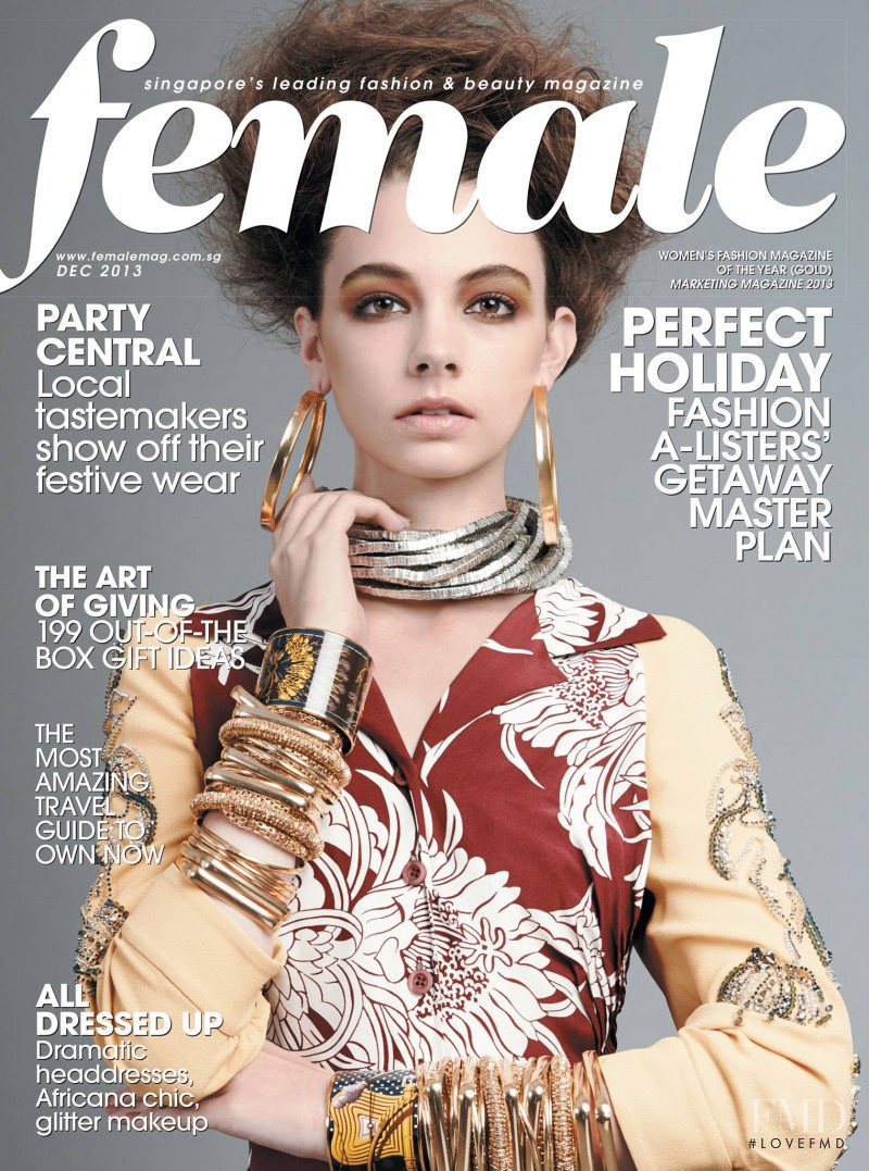  featured on the Female Singapore cover from December 2013