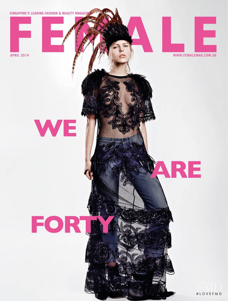  featured on the Female Singapore cover from April 2014