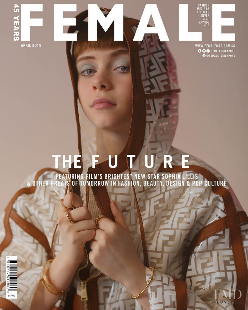 Beverly Marsh featured on the Female Singapore cover from April 2019