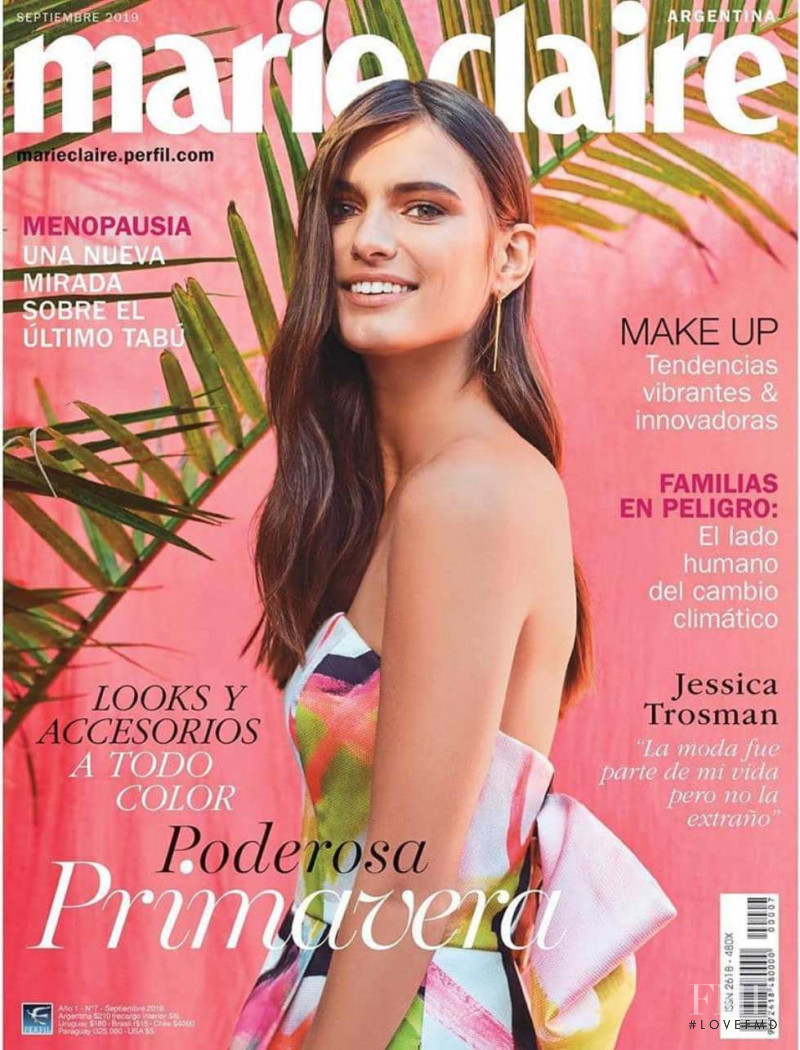  featured on the Marie Claire Argentina cover from September 2019