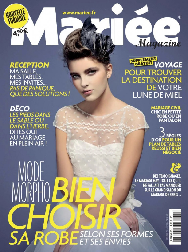  featured on the Mariée cover from December 2012