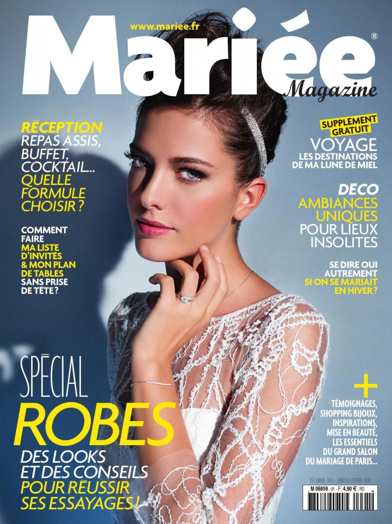  featured on the Mariée cover from December 2013