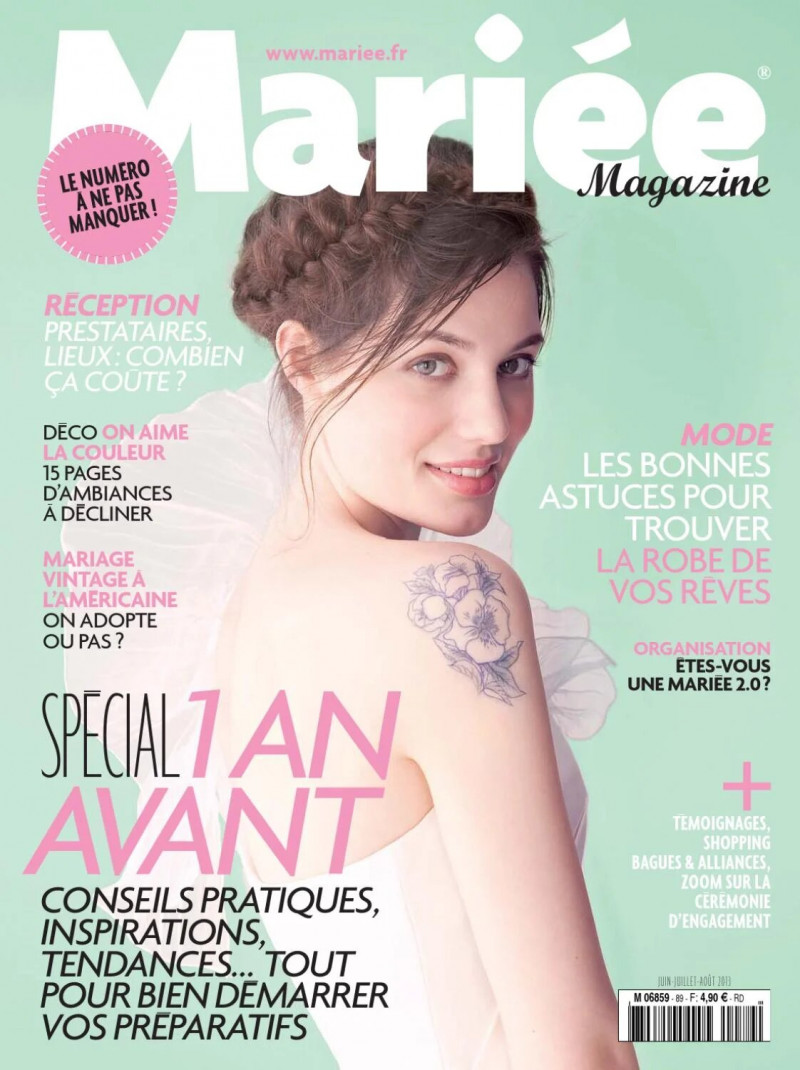  featured on the Mariée cover from June 2013