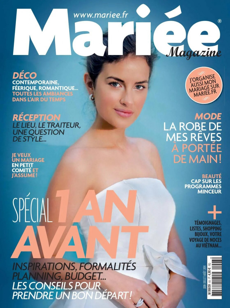  featured on the Mariée cover from June 2014