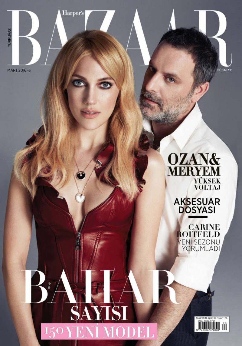  featured on the Harper\'s Bazaar Turkey cover from March 2016