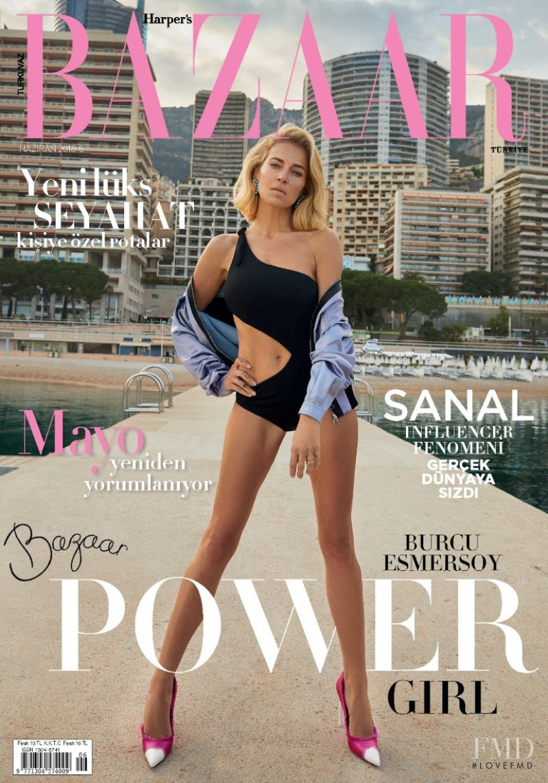  featured on the Harper\'s Bazaar Turkey cover from June 2018