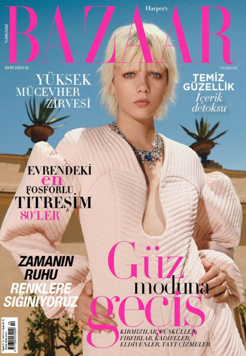  featured on the Harper\'s Bazaar Turkey cover from October 2020