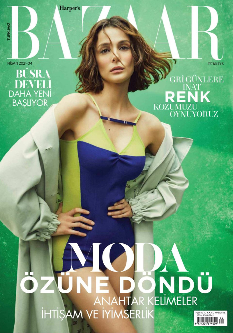  featured on the Harper\'s Bazaar Turkey cover from April 2021