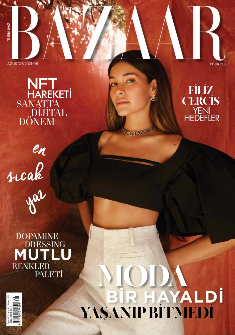  featured on the Harper\'s Bazaar Turkey cover from August 2021