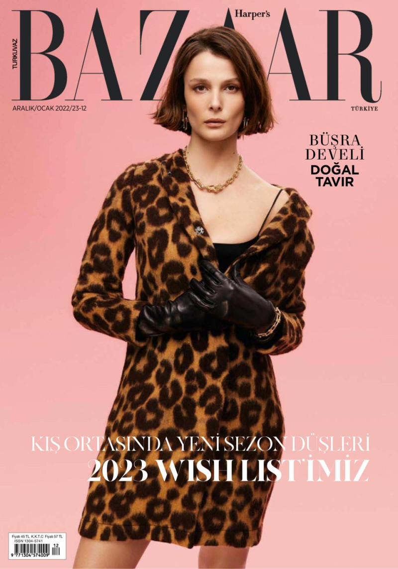  featured on the Harper\'s Bazaar Turkey cover from December 2022