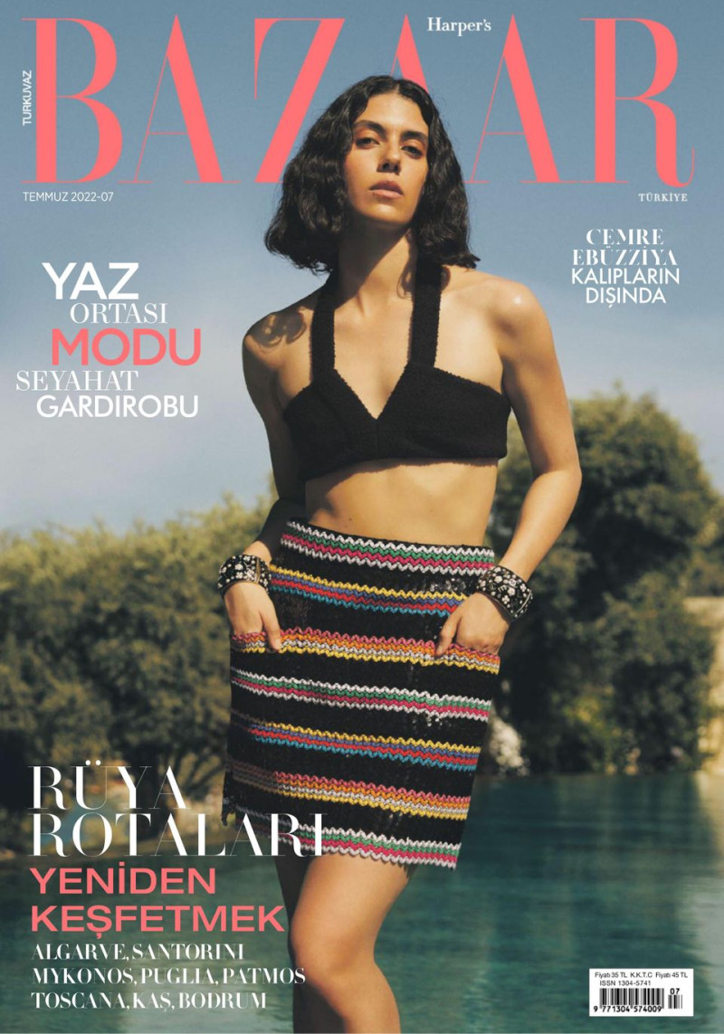  featured on the Harper\'s Bazaar Turkey cover from July 2022