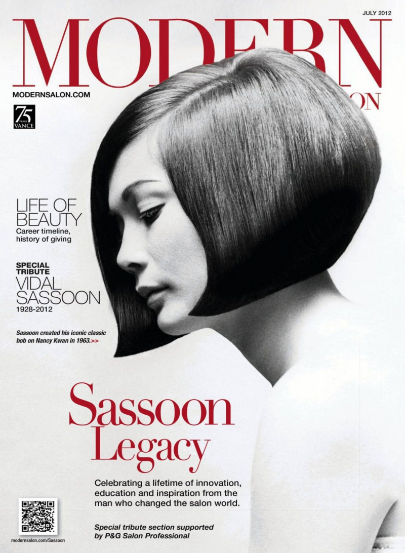  featured on the Modern Salon cover from July 2012