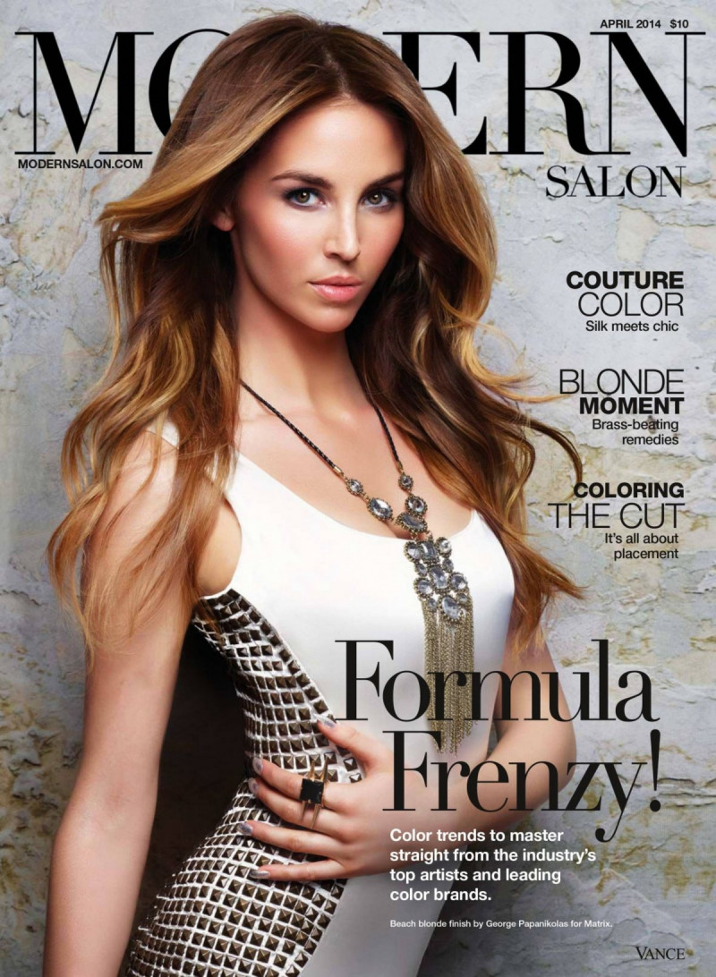  featured on the Modern Salon cover from April 2014