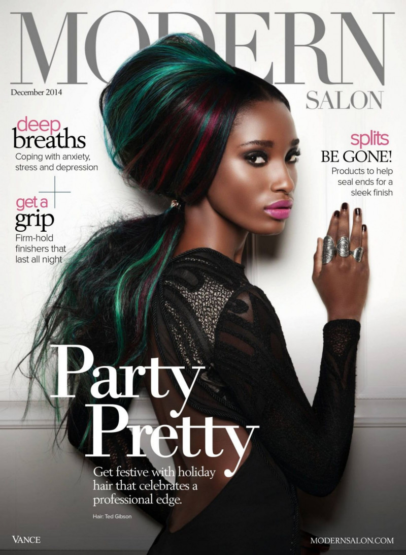  featured on the Modern Salon cover from December 2014