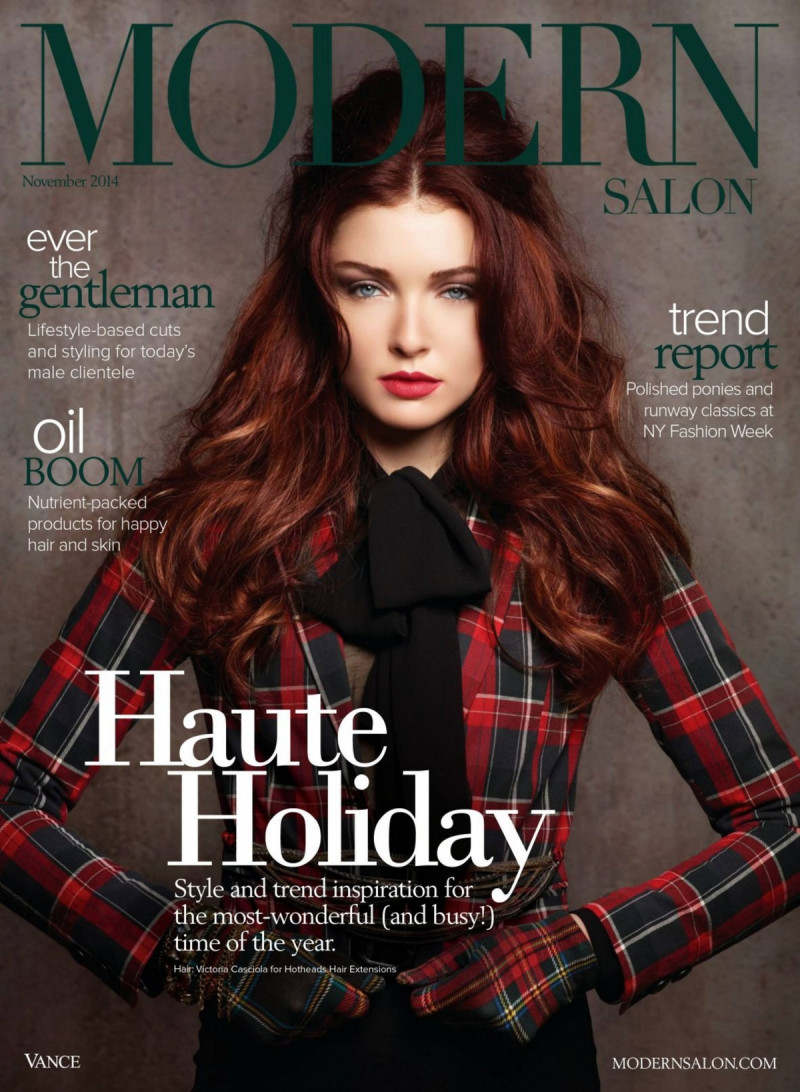  featured on the Modern Salon cover from November 2014