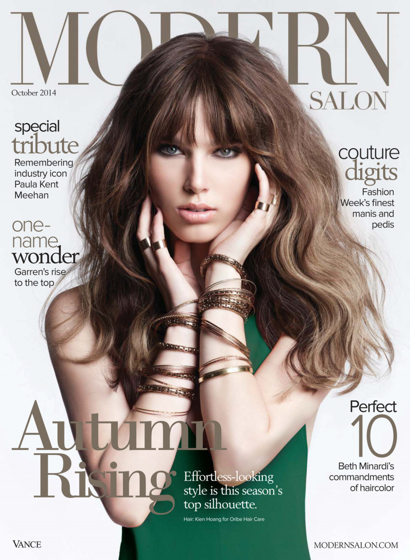  featured on the Modern Salon cover from October 2014