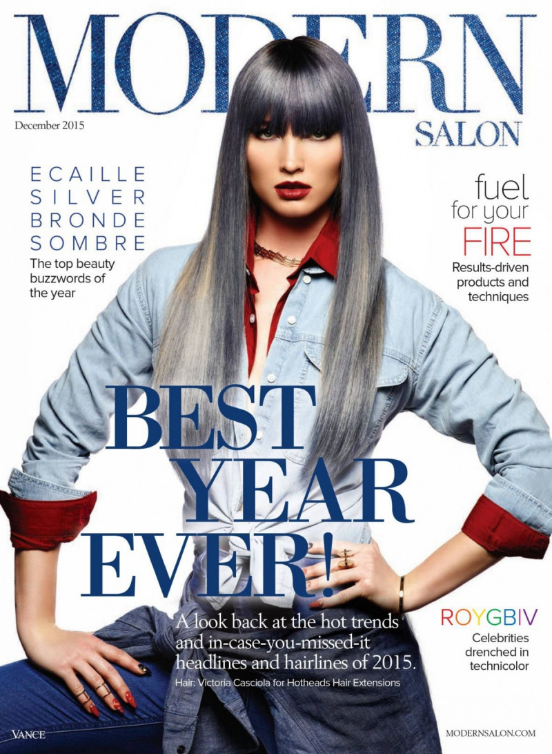  featured on the Modern Salon cover from December 2015