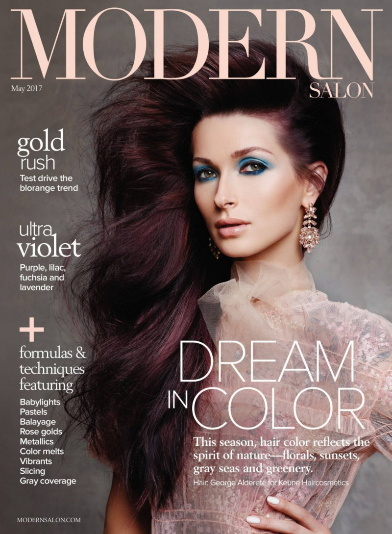  featured on the Modern Salon cover from May 2017