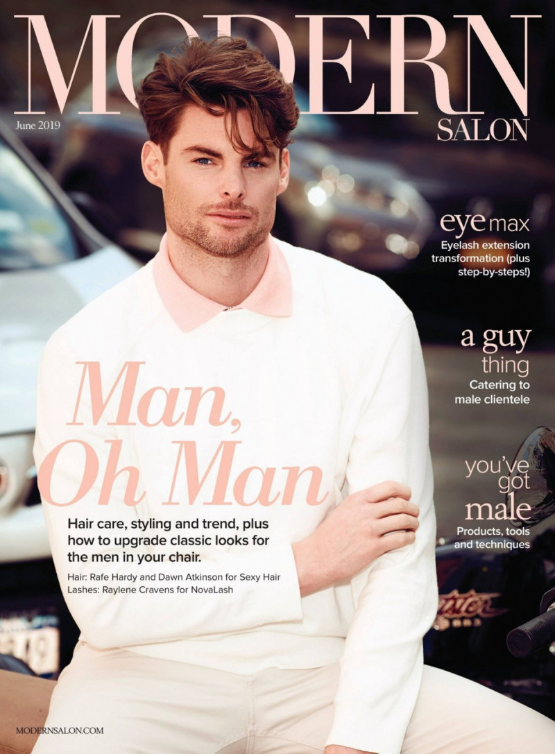  featured on the Modern Salon cover from June 2019