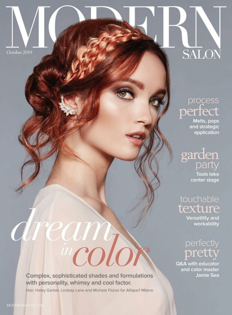  featured on the Modern Salon cover from October 2019