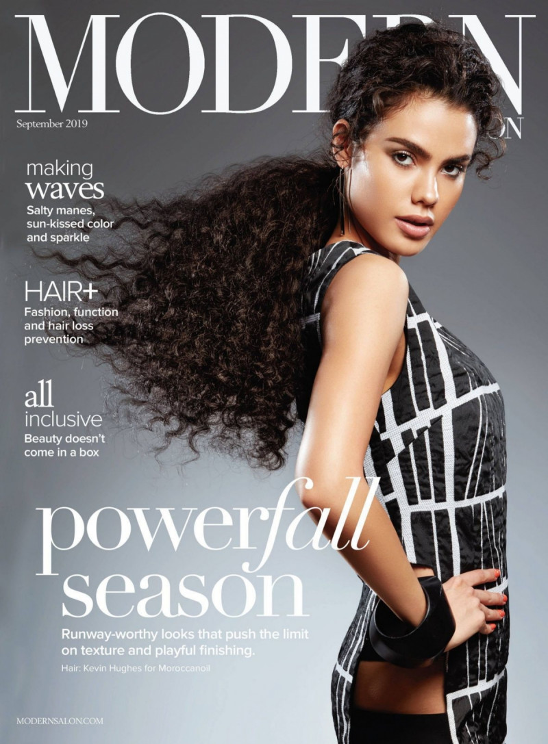  featured on the Modern Salon cover from September 2019