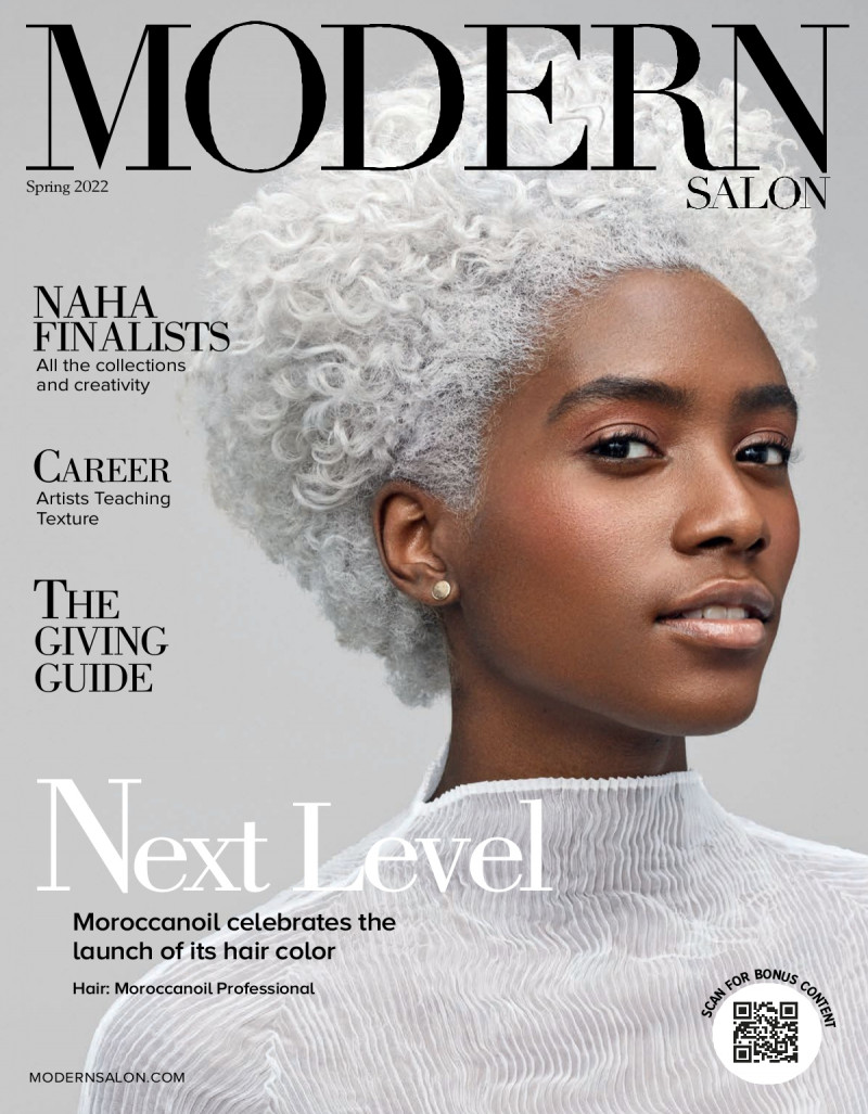  featured on the Modern Salon cover from March 2022